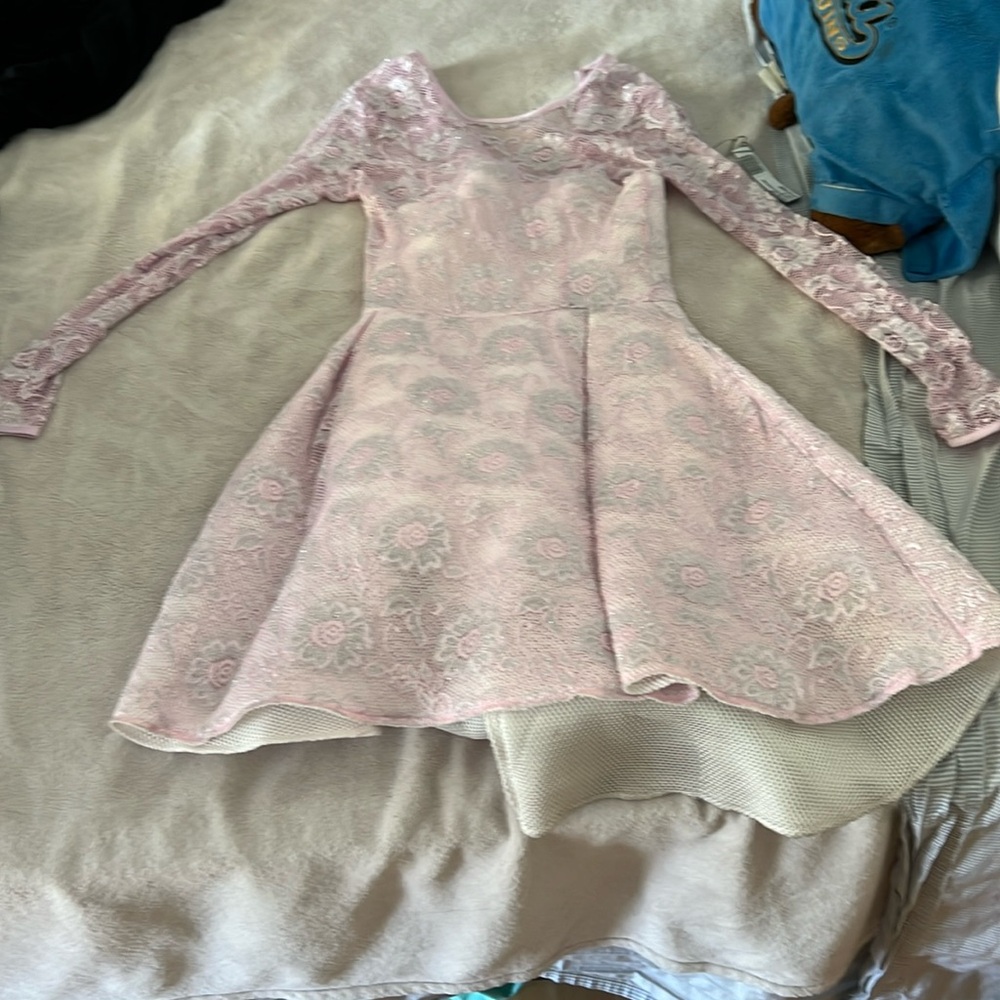 Issue New York NWT lace top skater dress